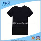 Sublimation Black Modal Round Neck Tshirt