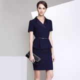 Ladies Business Formal Work Office Skirt Suit