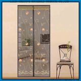 2017 Hand Free Magnetic Screen Net Magnetic Mesh Screen Door Hanging Fly Screen Curtain