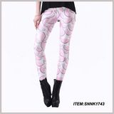 Woman Sublimation Cheap Digital Print Galaxy Leggings (SNNK1743)