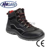Nmsafey Good Quality Nubuck Leather Wood Land Work Safety Shoes
