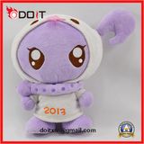 OEM Logo Embroidery Doll Plush Stuffed Doll for Promotion Gift