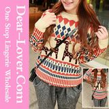 Custom Long Sleeve Women Knitwear