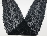 Romantic Black Elastic Lace for Ladies Bra (LCJ61023)
