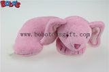 U Shape Neck Pillow Plush Pink Bunny Neck Support Pillow