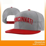 Adjustable Embroidery Snapback Hat, Design Your Snapback Cap