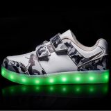 Customize LED Light Running Sport Shoes for Children