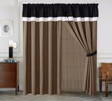 100% Polyester Luxury Window Curtain