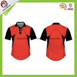 Customized Sublimation Printing New Design V Neck Cheap Cricket Jerseys