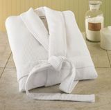 China Factory Made OEM Customer Cotton Waffle Hotel Bathrobe