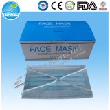 Disposable Tie on/ Earloop Nonwoven PP 3 Ply Face Mask
