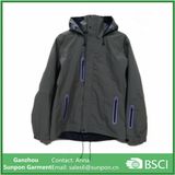 Cheap OEM Service Gray Cool Softshell Jacket for Men