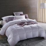 Home Textile 90% White Duck Down Duvet with Piping