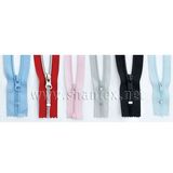 Eco-Friendly Auto Look Nylon Aluminium Zipper for Garment in Colors