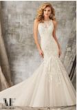 2016 Latest Beaded Mermaid Bridal Wedding Dress Wd1345