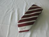 Wine Colour Men's Fashion Jacquard Coroperate Logo Neckties