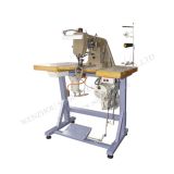 Ornamental Double Needle Industrial Leather Shoe Upper Sewing Machine; Safety Shoe Machine