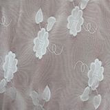 Guipure Allover Floral Design Fabric Elastic Lace Wrap Knitting