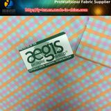 Nylon Yarn-Dyed Weft Spandex Fabric with Anti-Microbial for Garment