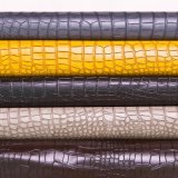 Embossed Crocodile PU PVC Leather for Shoes Handbags