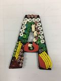 Garment Accessory Handmade Letter Beading Patch