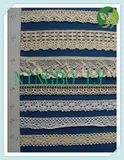 Cotton Crochet Lace for Clothing and Textile