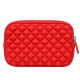 Chinese Red Embossed Diamond Pattern Neoprene HDD Bag (NHL004)