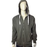 Custom Men's Print Hoodies Fleece Jacket