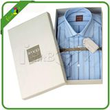 Custom Logo Luxury Paper Clothing Clothes Garment Apparel T Shirt Gift Packaging Box