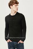 Acrylic Wool Fit Embossing Knit Men Sweater