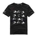 Custom Cotton Printed T-Shirt for Men (M208)