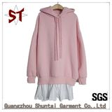 Custom Personalized Long Sleeve Hooded Sweater with Skirt Hem