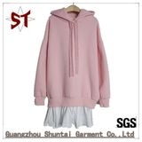 Custom Personalized Long Sleeve Hooded Sweater with Skirt Hem