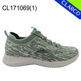 Women Sport Sneakers Casual Walking Shoes with Flyknit Mesh Upper