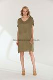 Latest Dress Design Ladies Fashion Summer Short Sleeve Dress