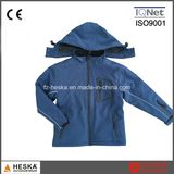 Removable Hat Padding Softshell Kids Jacket