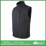 Simple Design Windproof Men's Softshell Vest