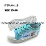 Lovely Children Girl Injection Casual Canvas Shoes with Good Quality (FFHH-092802)