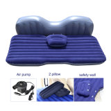 Flocked PVC Inflatable Camping Air Mattress for Family