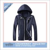 Men Polyester Light Weight Waterproof Jacket Outdoor Windbreaker