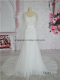 Ivory New Style Tulle Fabric Elegant Wedding Dress
