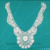 Wholesale Fashion Cotton Crochet Necklace Embroidery Lace Collar Fabric Textile