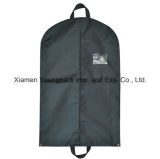 Custom Black Non-Woven Polypropylene Suit Travel Garment Bag