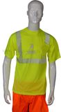 Short Sleeve Man Reflective Safety T Shirt