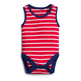 Pure Cotton Comfortable Fabric Sleeveless Romper Baby Clothes