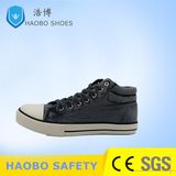 MID Cut Sport Leisure Rubber Sole Canvas Men Vulcanized Shoes