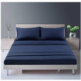 Ultra Soft Microfiber Italian Luxury Embroidered 4PC Bed Sheet Set