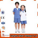 Primary School Uniforms Design for Boy and Girl of 100%Cotton