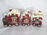 Quality Christmas Ornaments Ceramic Red Train