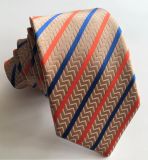 Men's Fashion Stripe Microfiber Woven Neckties